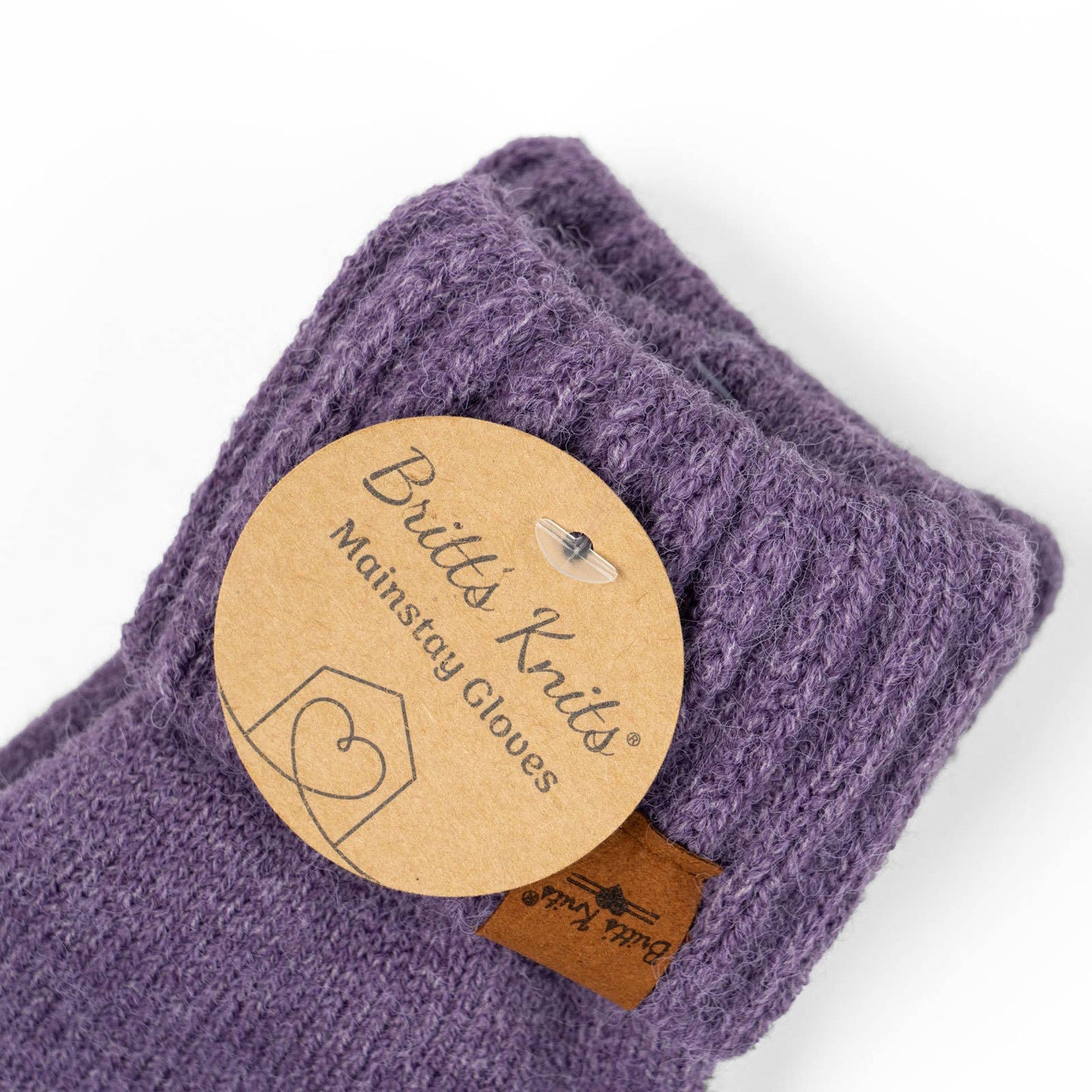 Britt's Knits Mainstay Gloves Open Stock: Purple