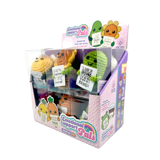 Emotional Support Crochet Plush Pals Boxed