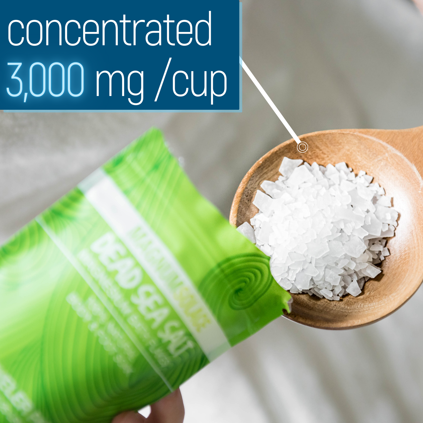 Magnesium Bath Flakes, Dead Sea Bath Salts, Bath Soak