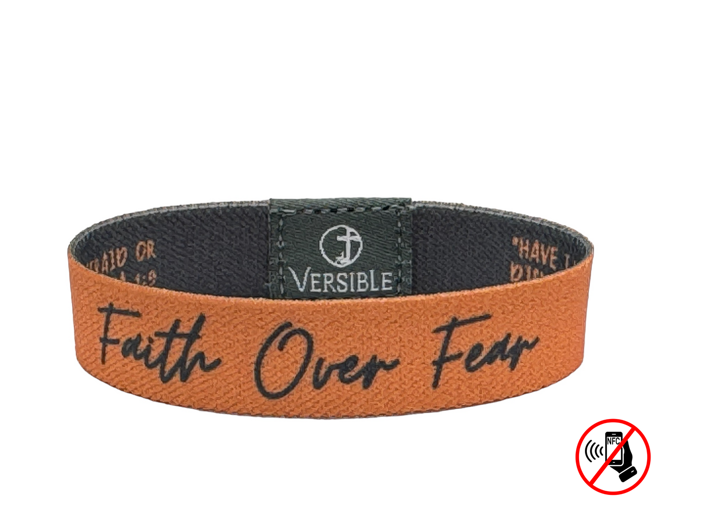 Versible® Wristbands - Solid Truths Collection: Large / Green - Saved by Grace