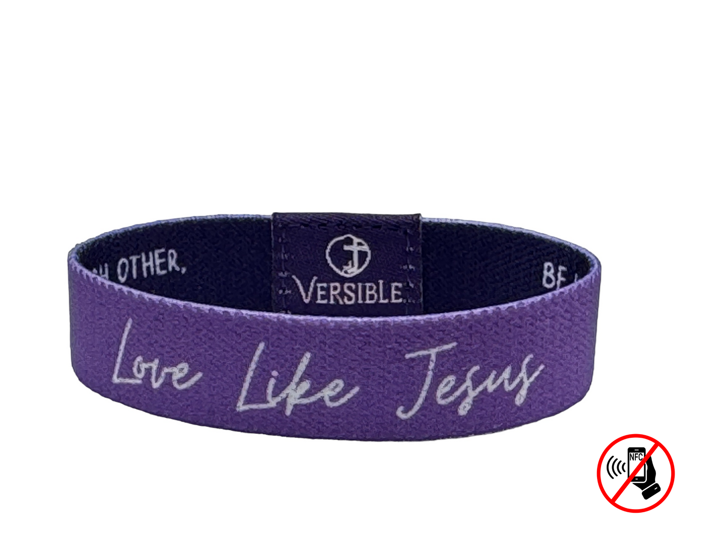 Versible® Wristbands - Solid Truths Collection: Large / Green - Saved by Grace