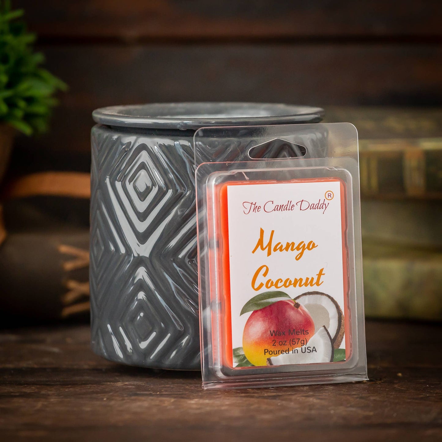 MANGO COCONUT - TROPICAL MANGO & COCONUT SCENTED WAX MELT