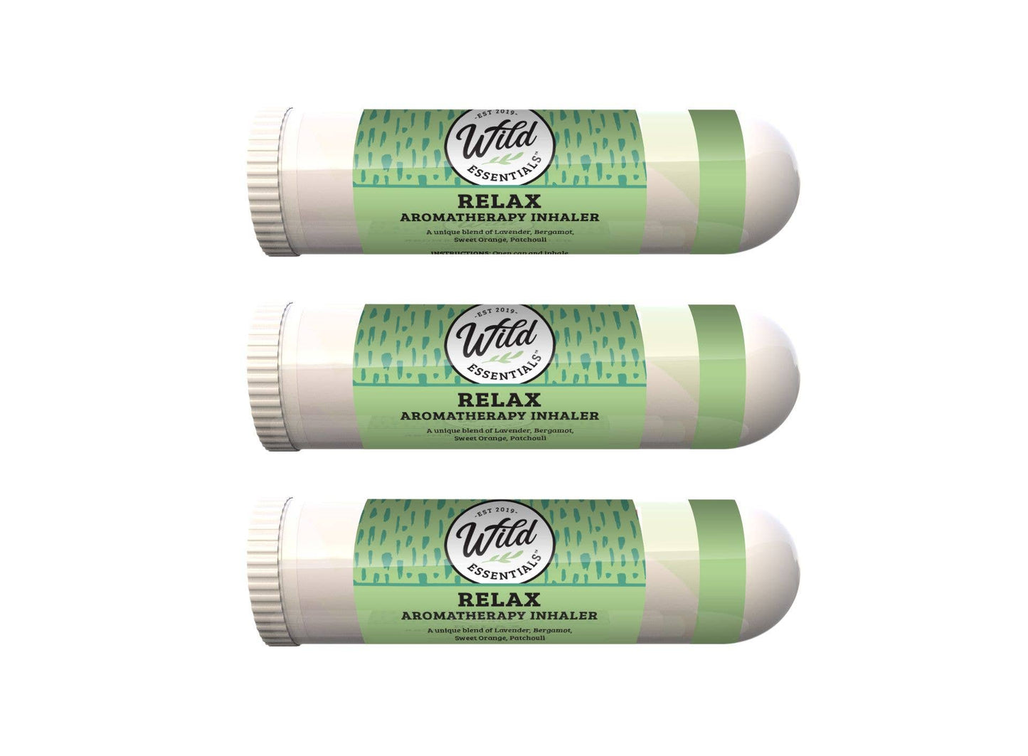 Relax  Aromatherapy Inhalers with essential oils