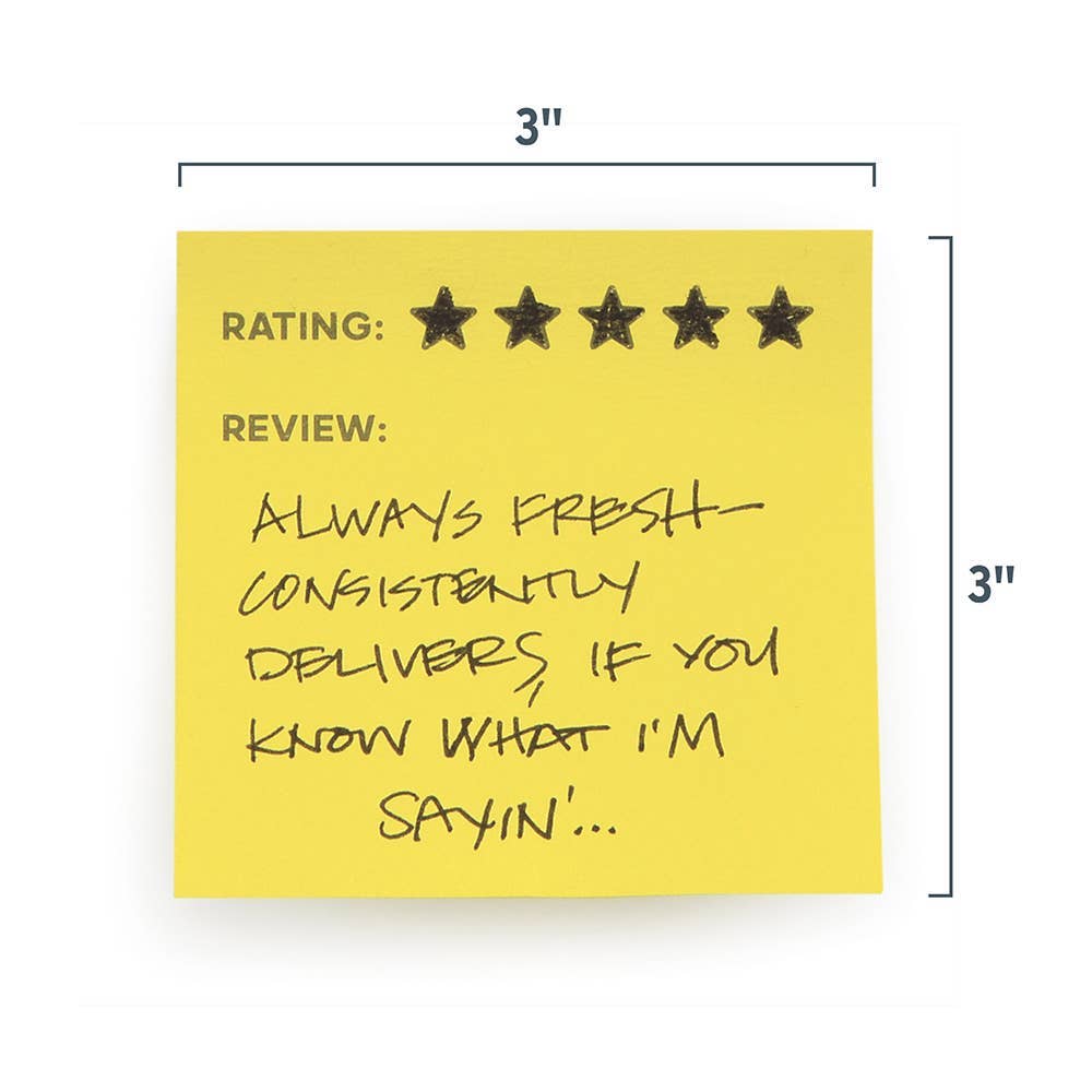 Over-rated - 5-Star Sticky Notes