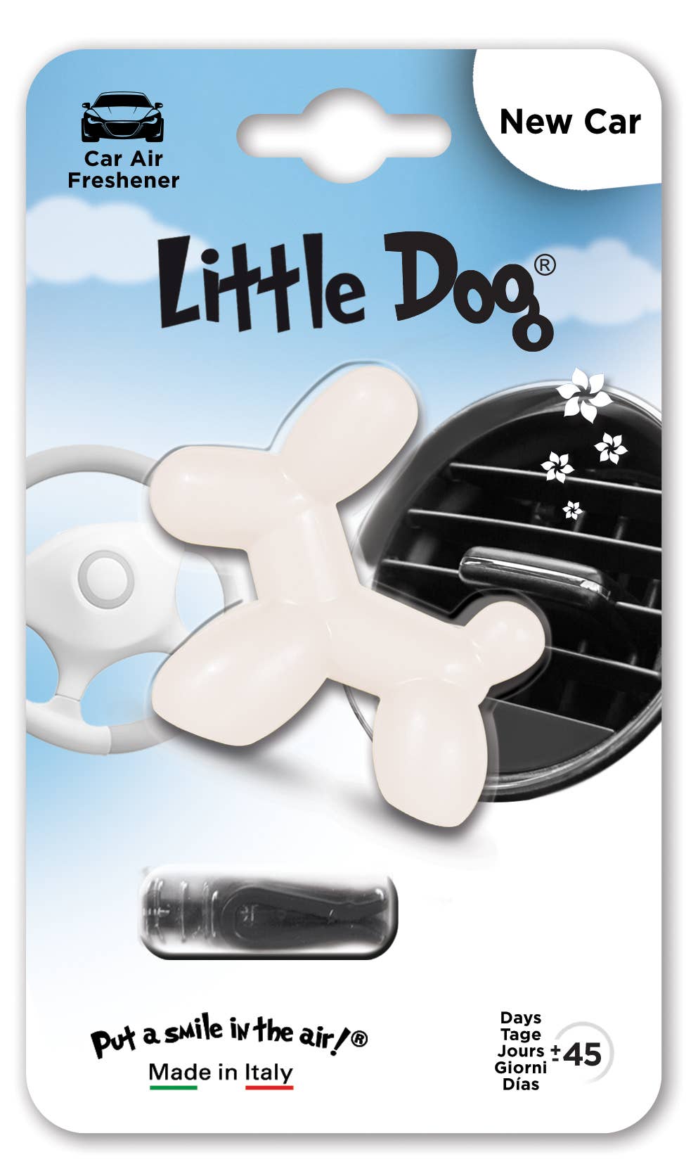 LITTLE DOG NEW CAR AUTO SMALL SPACE AIR FRESHENER