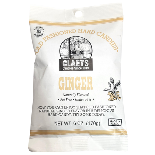 Claeys Old Fashioned Hard Candies - Ginger