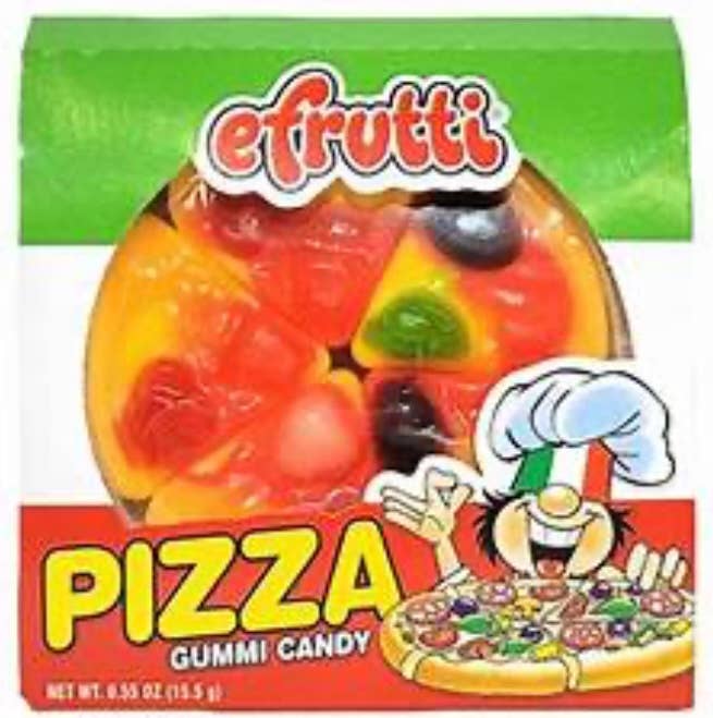 Novelty Efrutti Gummi PIZZA 🍕 Individual Packed- 48CT Box