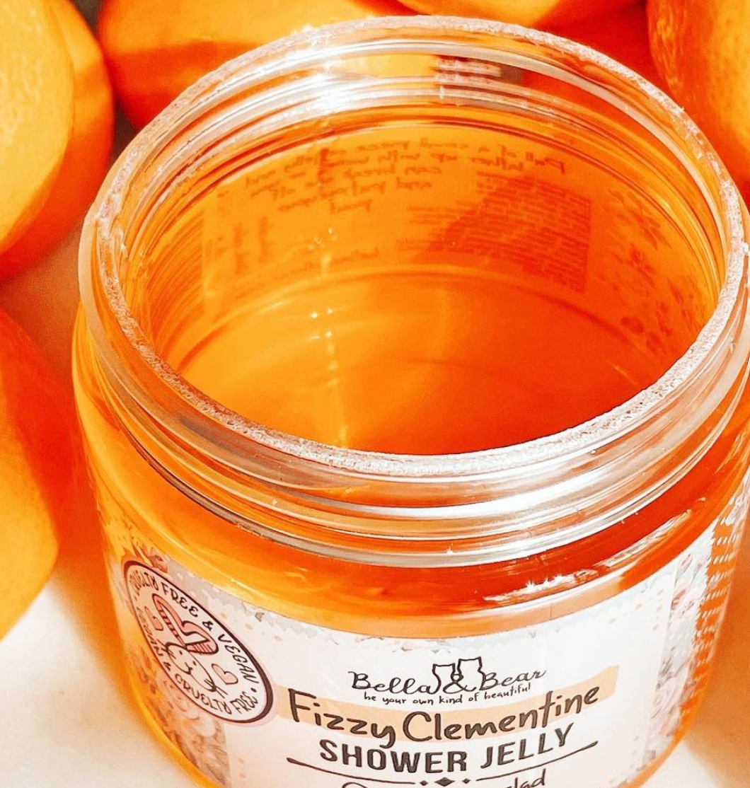 Fizzy Clementine Shower & Bath Jelly 6.7oz