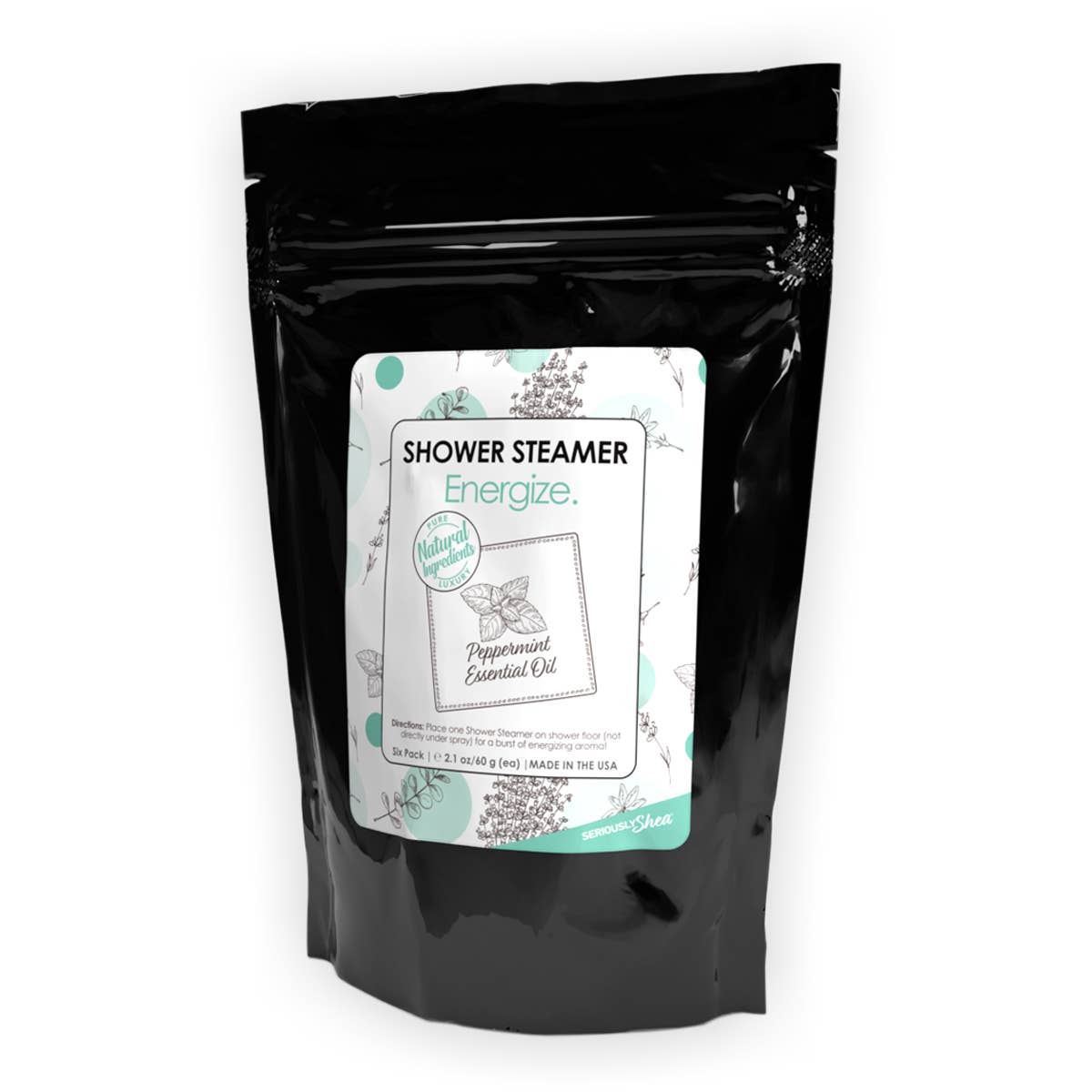 Aromatherapy Essential Oil Shower Steamer 6-pack | Energize
