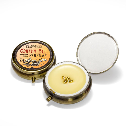 Solid Perfume - Queen Bee - Handmade with Beeswax *NEW SCENT