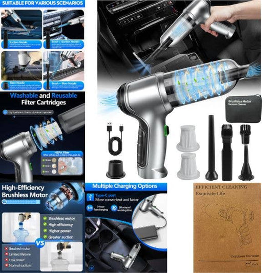 Exquisite Life Efficient Cordless Vacuum - Hardcase