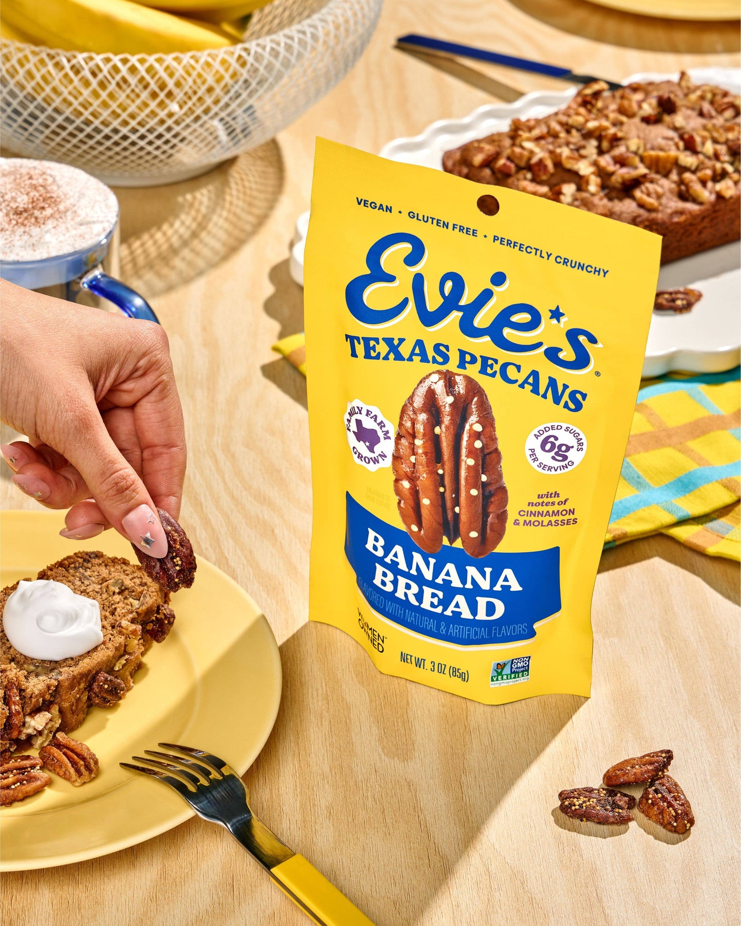 Banana Bread Pecans