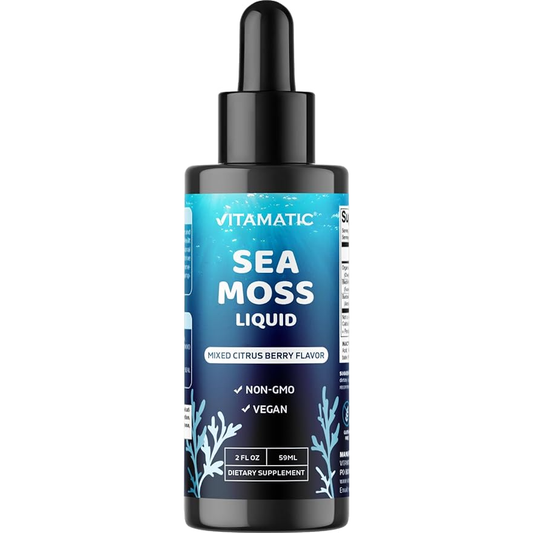 Vitamatic  Liquid Organic Irish Sea Moss 2oz