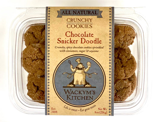 Chocolate Snicker Doodle Cookies - 8 oz