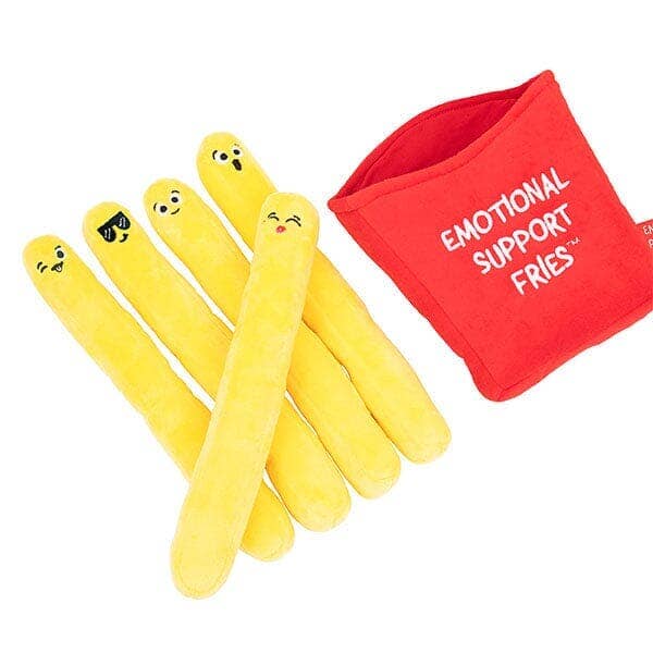 FoodieMoods: "Snuggle Fries" The Emotional Support French Fries 12" Novelty Plush Toy