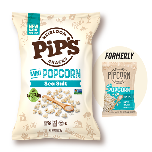 Sea Salt Mini Popcorn 1oz Single-Serve (24 Bags in 1 Case)