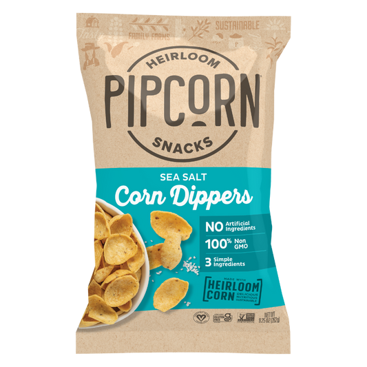 Sea Salt Corn Dippers 9.25 Oz (12 Bags in 1 Case)