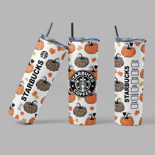 Pumpkin Spice - Fall Vibes Coffee Inspired Tumbler