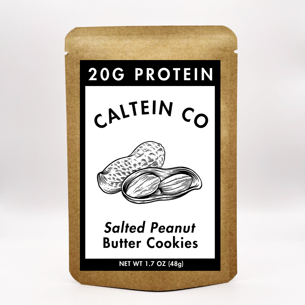Salted Peanut Butter Cookies