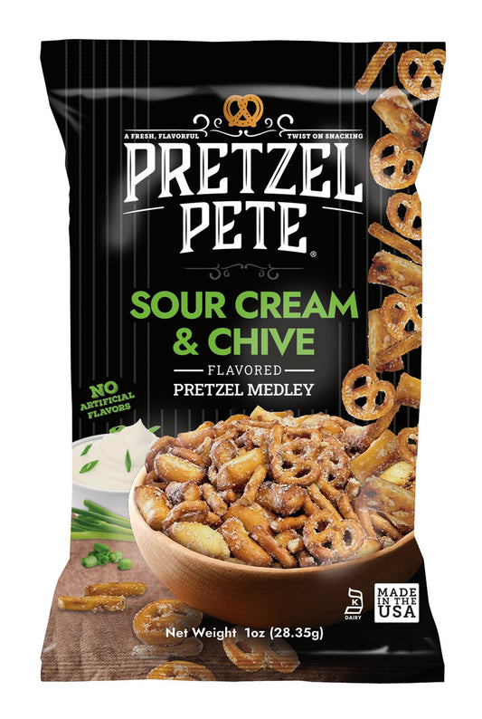 Sour Cream & Chive Pretzel Medley 1.0 oz