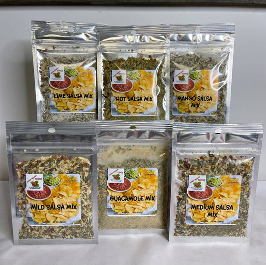 Cherry Orchard Foods Premium Packaging Salsa Mixes