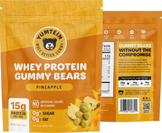 Pineapple Protein Gummy Bears