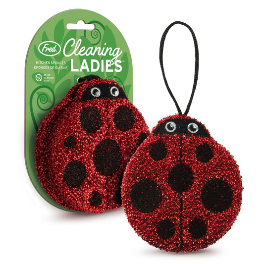 Sponges - Cleaning Ladies - Ladybug Sponges - Set of 2