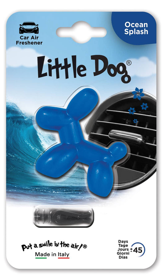 LITTLE DOG OCEAN SPLASH AUTO SMALL SPACE AIR FRESHENER