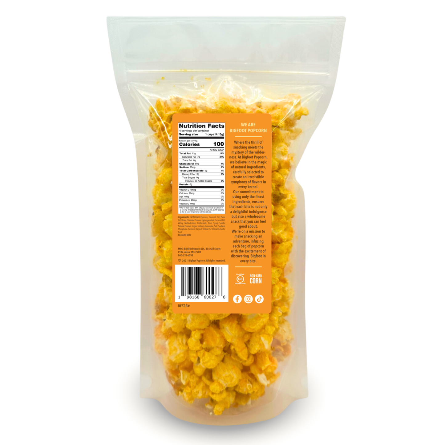 Cheddar Gourmet Popcorn