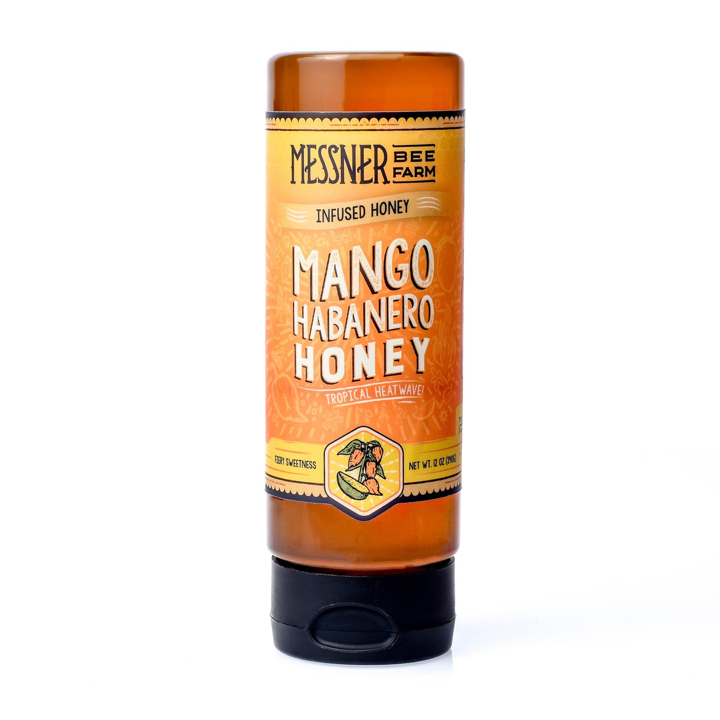Mango Habanero - Infused Honey / Tropical & Spicy / 12oz