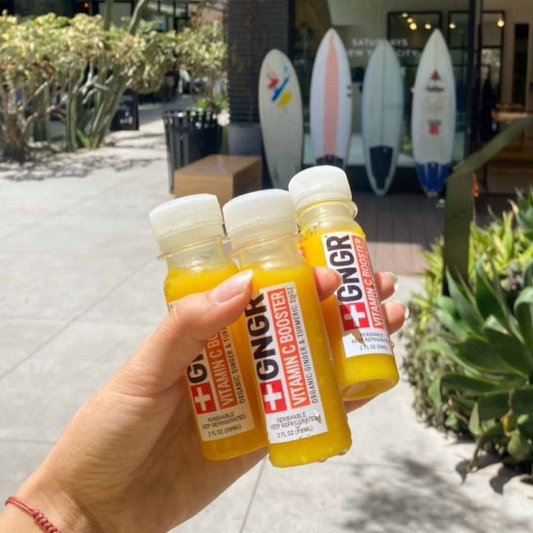 Vitamin C Booster Shot: Ginger Shot with Antioxidants