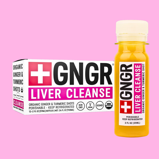 Liver Cleanse Shot: Ginger, Milk Thistle, Dandelion Detox