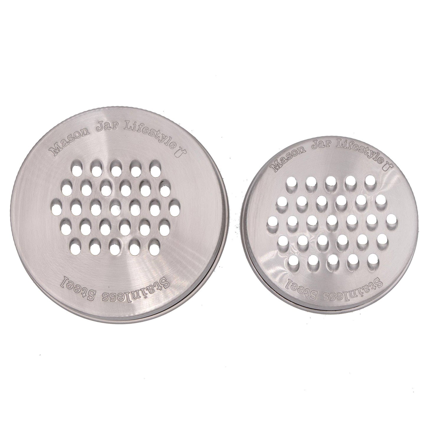 Grater / Shredder Lid for Mason Jars BIG AND SMALL