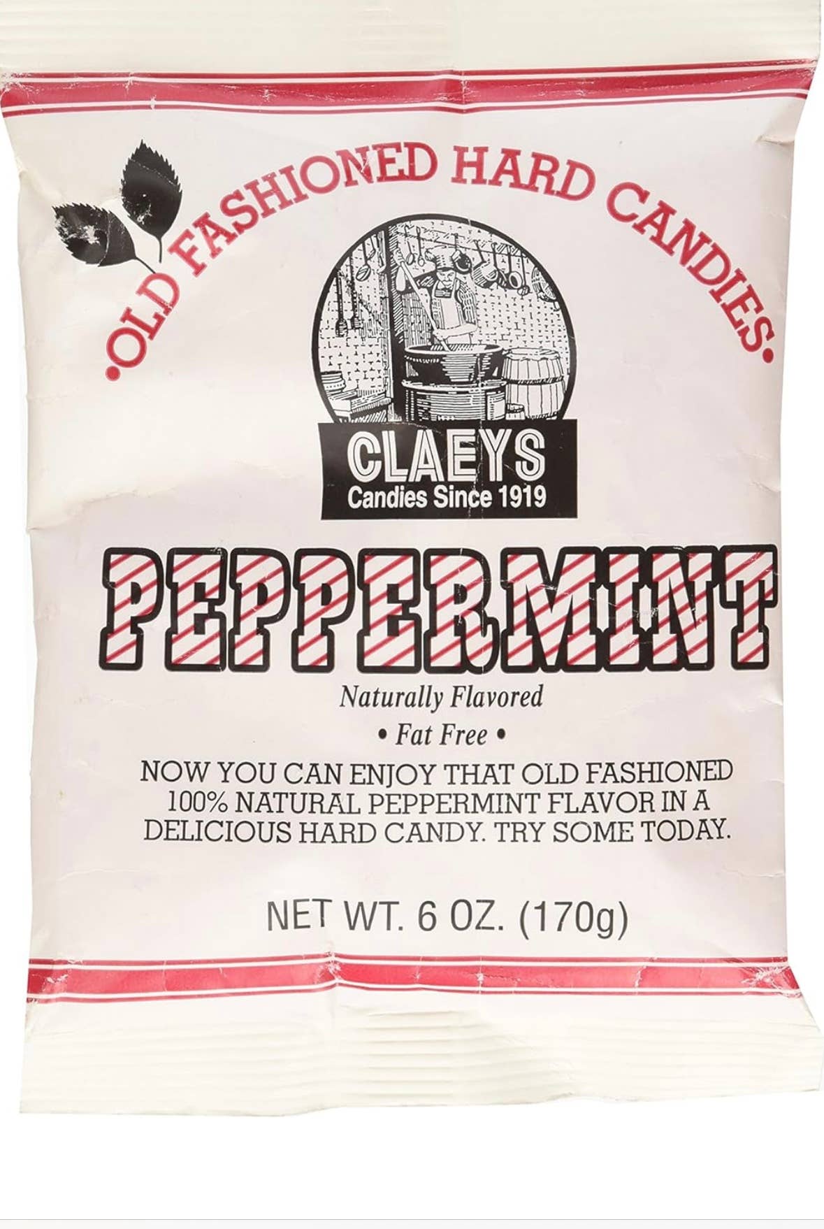 Nostalgic 1919 Old Fashioned Claey’s Peppermint Hard Candy