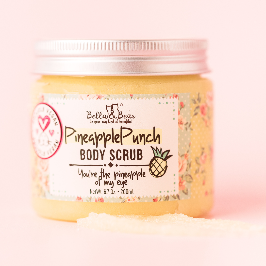 Pineapple Punch Body Scrub | Body Soap & Moisturizer 6.7oz