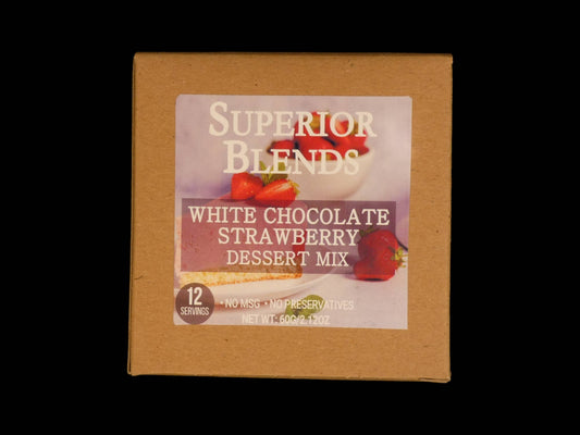White Chocolate Strawberry Dessert Mix