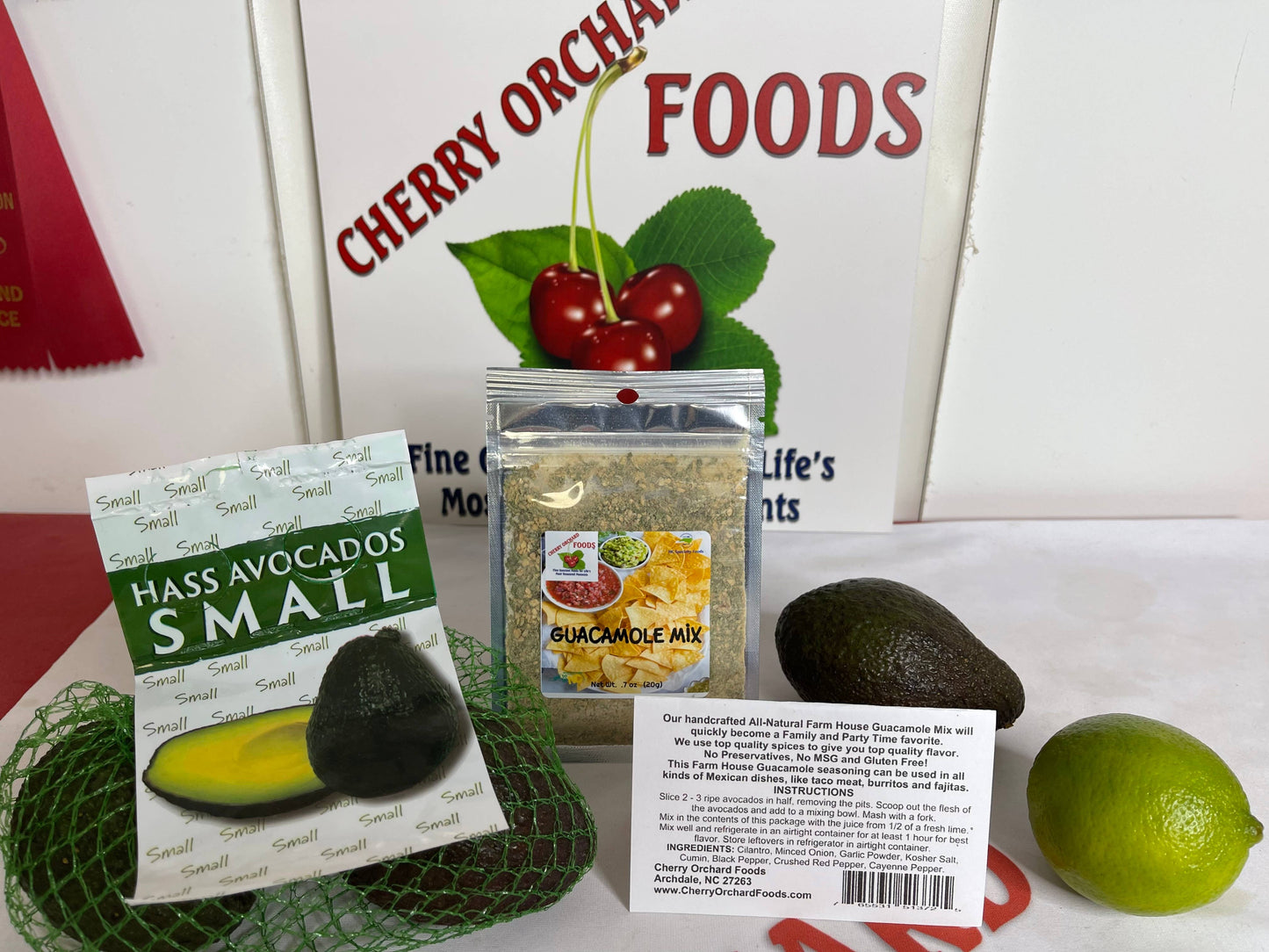 Cherry Orchard Foods Premium Packaging Guacamole Mix