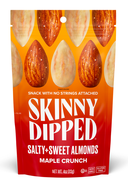 Salty & Sweet Maple Crunch Almonds Pouch, 4oz