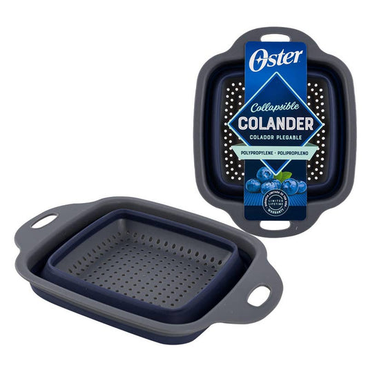 Oster Polypropylene Colander - 6.5'' - Foldable