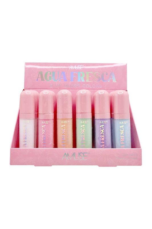 AMUSE LIP2200 Agua Fresca Lip Gloss - 24 pcs