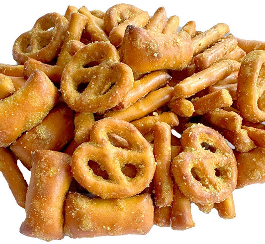 Gourmet Flavored Pretzels 🥨 “Honey Mustard Mix” 1/2LB Bags 