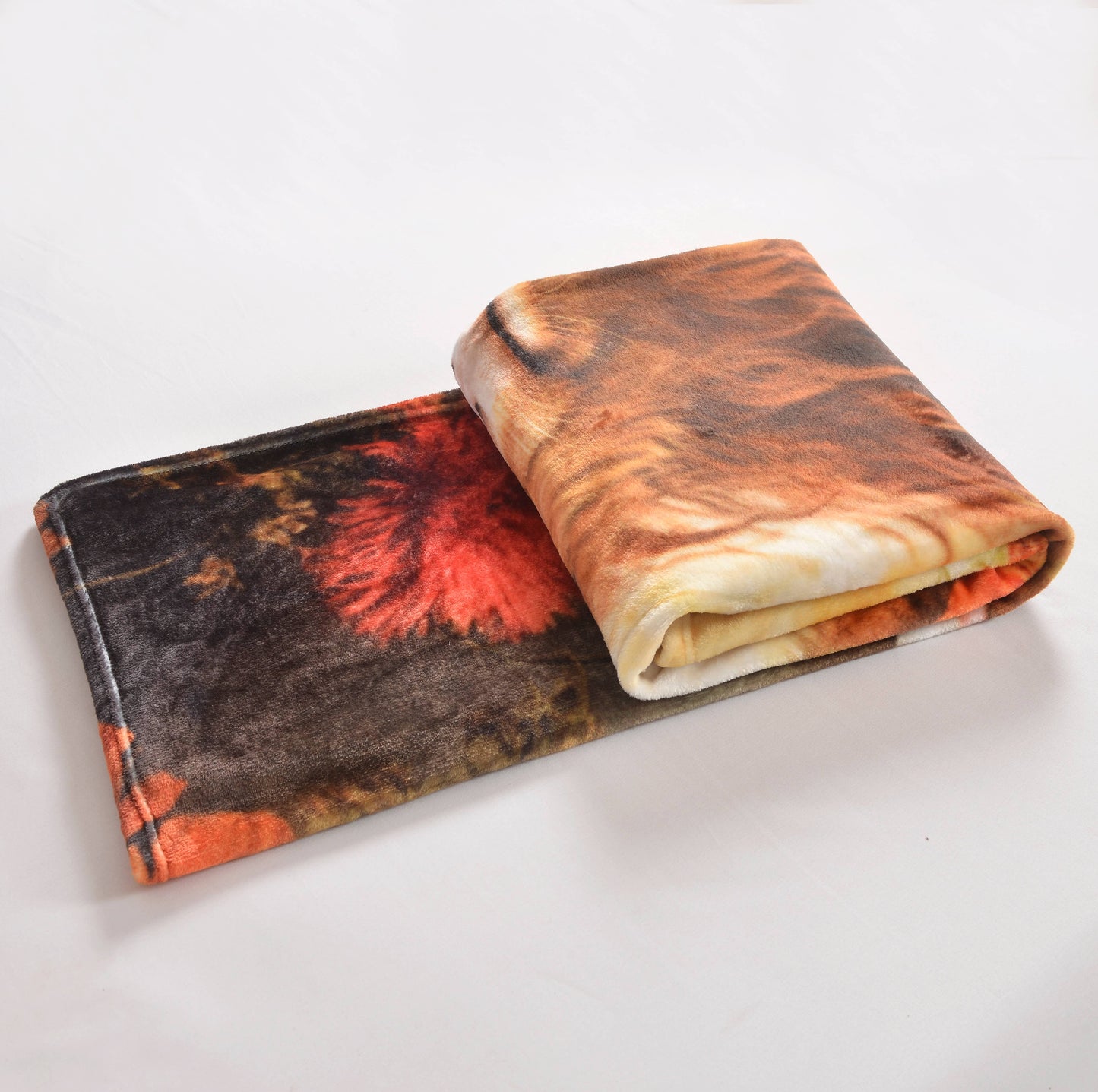 "Highland Calf" 1-Ply Faux Fur Everyday Designer Blanket