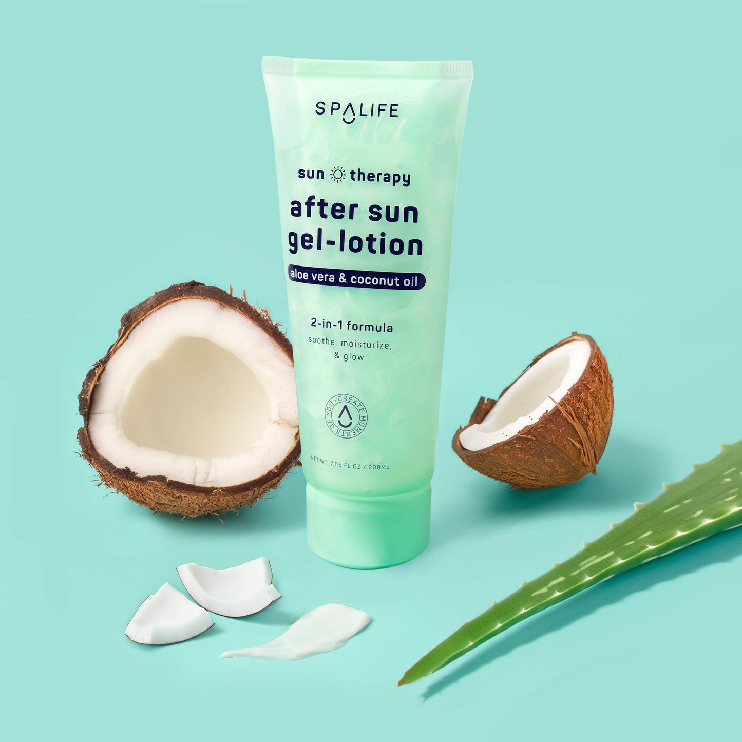 After Sun Gel-Lotion 2 in1 Formula Aloe Vera & Coconut Oil