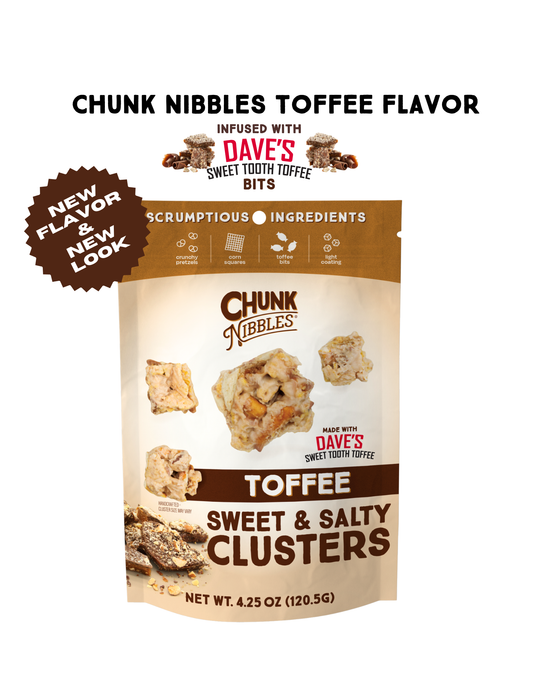 *NEW FLAVOR* Toffee Chunk Nibbles Pouch