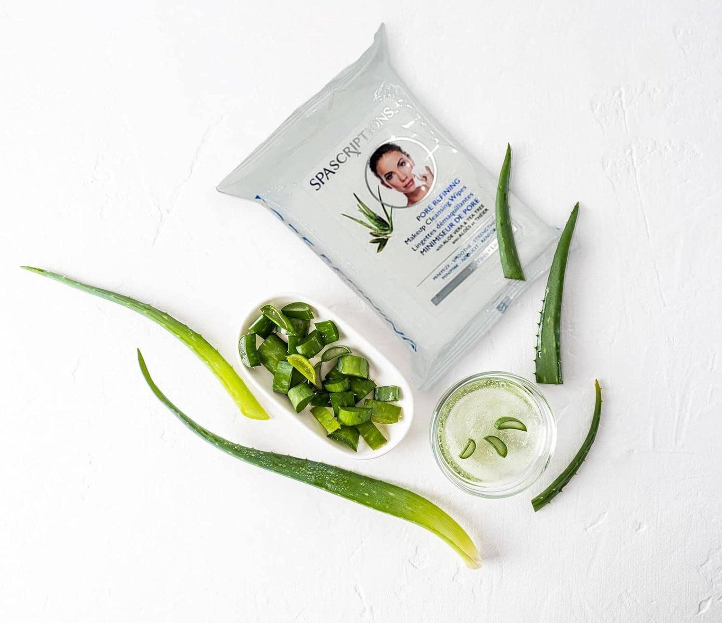 Spascriptions Makeup Cleansing Wipes - Variety Pack
