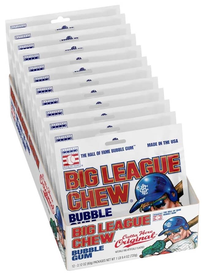 Nostalgic “Original Bubble Gum” Big League Chew Est.1980