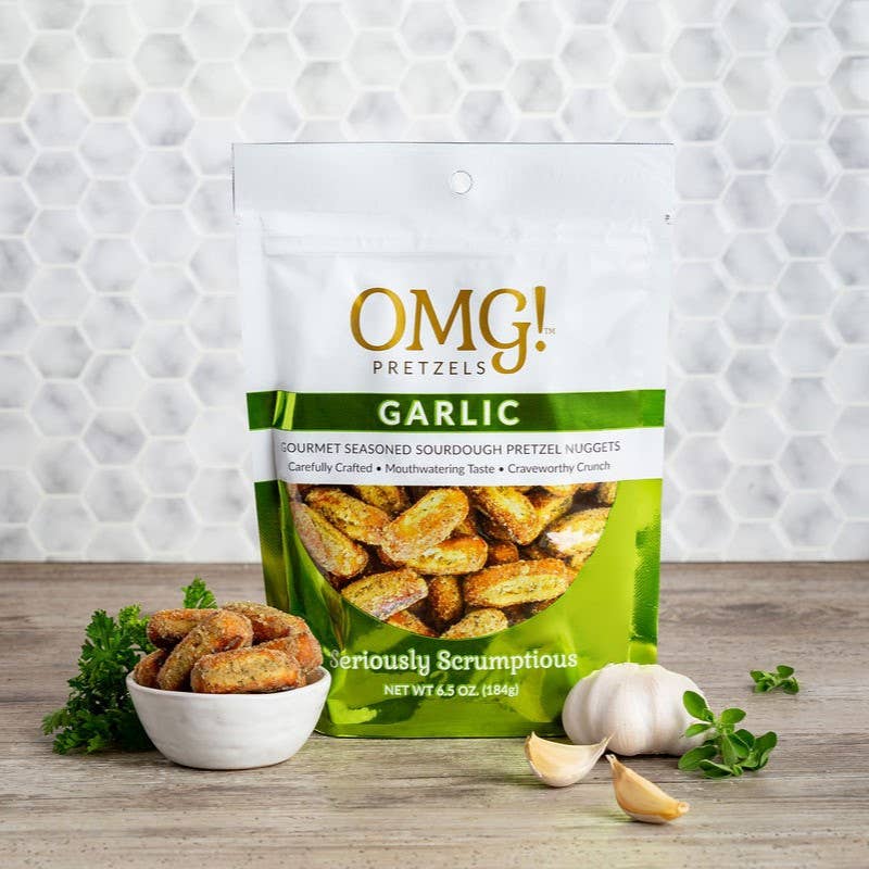 Garlic Seasoned Sourdough Pretzel Nuggets