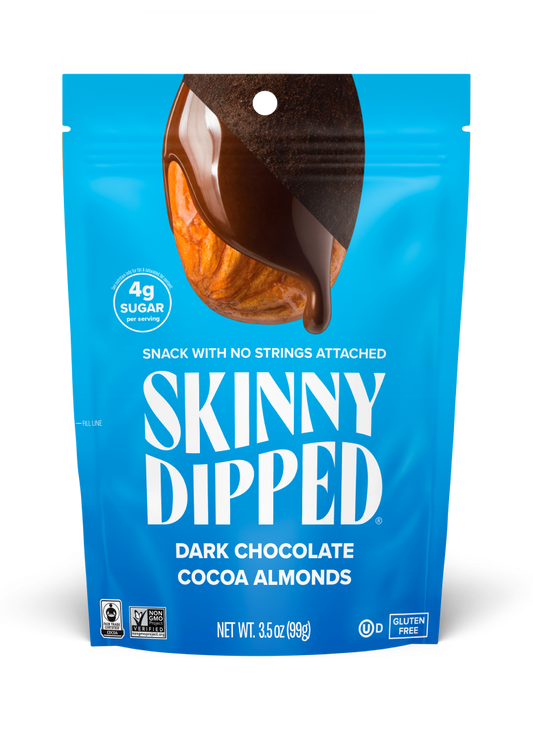 Dark Chocolate Cocoa Almonds Pouch, 3.5oz