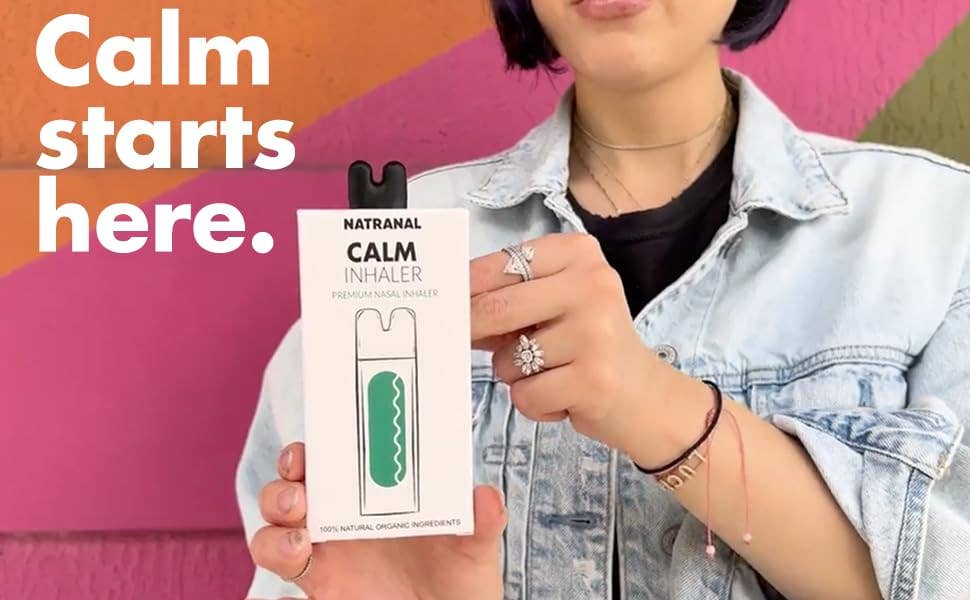 Calming Inhaler Natranal Organic Calm Nasal Aromatherapy Inhaler – The Thrifty Chick