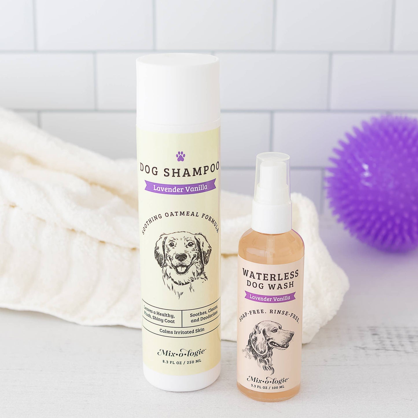 Lavender Vanilla Waterless Dog Wash